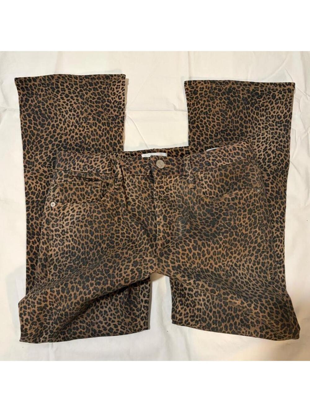 Frame Women's Brown and Multi Jeans